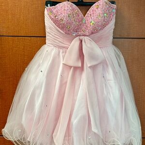 Pink Sparkly  Dress